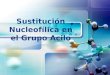 Sustitución Nucleofílica en el Grupo Acilo