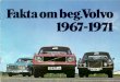 Fakta Om Beg Volvo 1967 - 1971