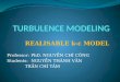 Turbulence Modeling Slide