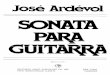 Ardévol, José - Sonata Para Guitarra