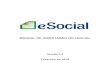 Manual de Orienta§£o Do ESocial - MOS - Vs 2.0