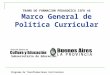 Marco General Pol Curricular