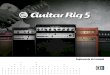 Guitar Rig 5 Manual Addendum Spanish