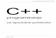C++ za apsolutne pocetnike