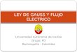 Ley de Gauss y Flujo Electrico