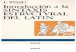 Rubio Lisardo Introduccion a La Sintaxis Estructural Del Latin