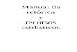 Manual de Retórica y Recursos Estilísticos