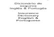Dicionario Seguros INGLES PORTUGUES