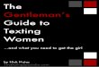 The Gentlemans Guide to Texting Women