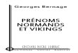 Bernarge Georges, Prénoms Normands Et Vikings (2012)