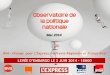 Baromètre BVA - Orange - L'Express - Presse Régionale - France Inter - Mai 2014
