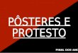 Posteres e Protesto Hiperlinks