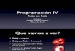 Programación IV - Clase de Introducción a RUBY