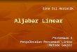 Aljabar Linear 5