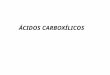 Clase 2 Ac. Carboxilicos
