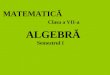 Algebra Clasa a VII A_ Nr Rationale