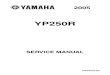 Yamaha X-MAX 250 Service Manual En