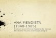 Presentación Ana Mendieta