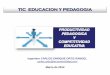 Diapositivas presentación "Tic Educacion y Pedagogía" Alianza Francesa 2014