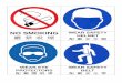 Site Safety Signs in English and Cantonese