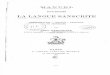 manuel pour étudier la langue sanscrite par Abel Bergaigne 1884