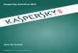 Manual Kaspersky Antivirus 2013