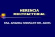 7. Herencia Multifactorial