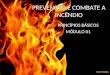 Prevenção e combate a incêndio (Módulo 1 hora)
