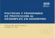 OIT - Políticas y programas de protección al desempleo en Argentina