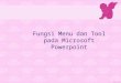 Fungsi Menu Dan Icon Pada Microsoft Powerpoint