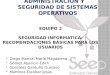 Administración y seguridad de sistemas operativos