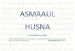 Asmaul Husna ABC
