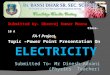 ppt on electricty class 10