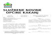 Službene Novine Opcine Kakanj 2013