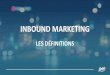 Inbound marketing - Définitions
