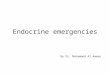 Endocrine emergency