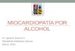 Miocardiopatía por alcohol