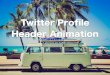 Twitter Profile Header Animation by using Swift
