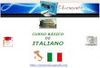 Curso de Italiano en Educagratis