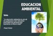 Clase de  educación ambiental