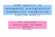 GnRH agonist ve antagonist analoglarının endometrial reseptivite üzerine etkisi