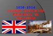 Presentación de Inglaterra para el periodo 1850-1914