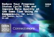 Deltek Insight 2012: Reduce your Progress Status Cycle Time and Improve Data Quality at the Same Time Using PM Compass
