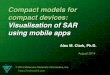 Compact models for compact devices: Visualisation of SAR using mobile apps