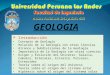 Geologia - Clase I-A