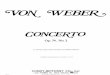 2º Concerto de Weber