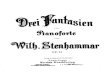 Stenhammar Op.11 Drei Fantasien