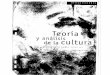 Teoría y Análisis de La Cultura. Gilberto Giménez