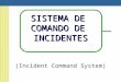 Sistema de Comando de Incidentes