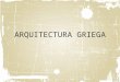 Arquitectura Pregriega-Griega